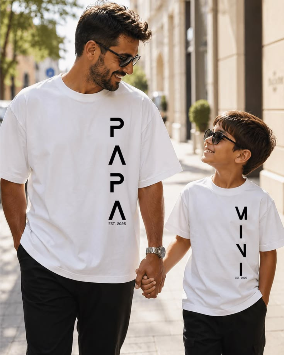 PACK DE POLOS PERSONALIZADO PAPA E HIJO