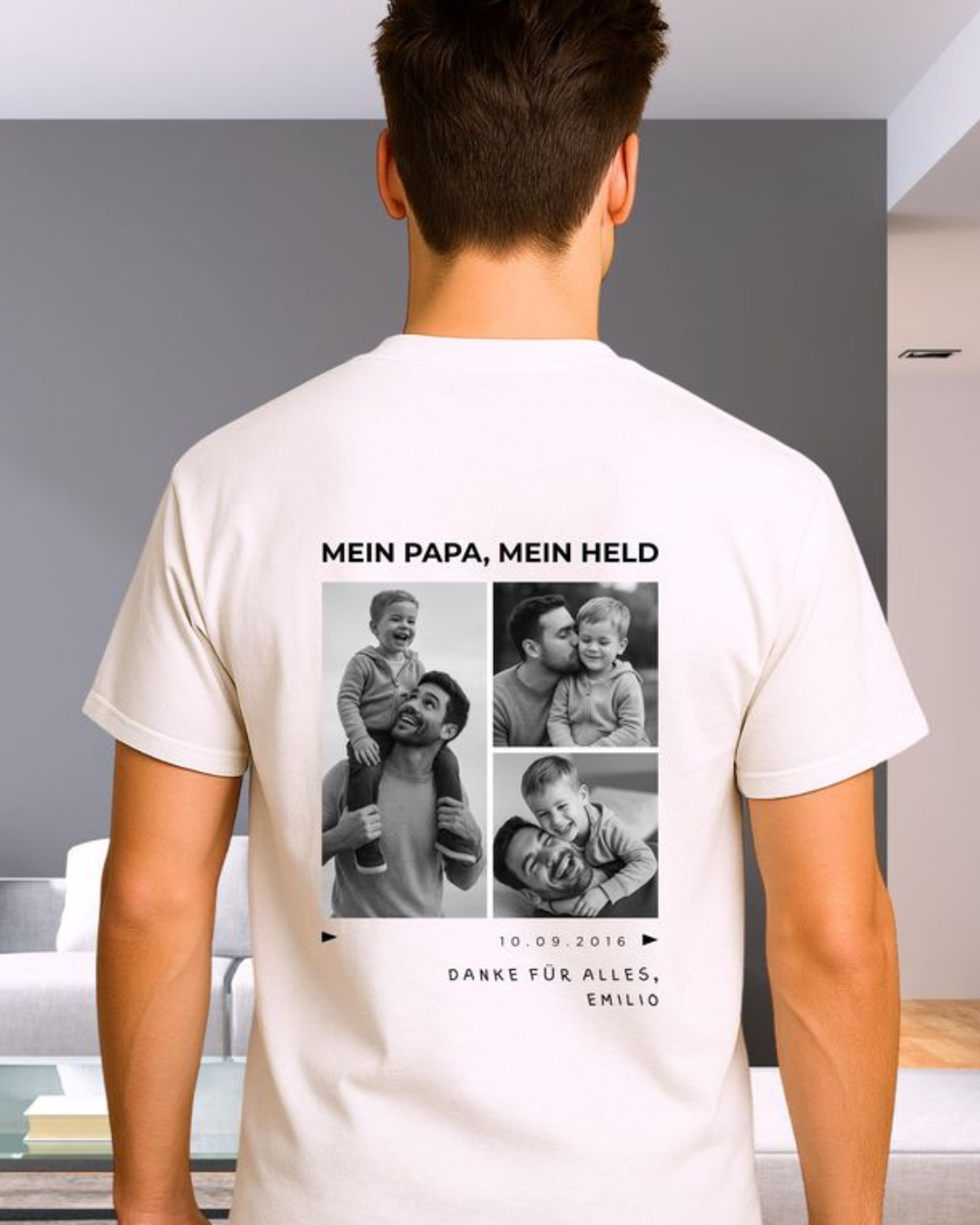 PACK DE POLOS PERSONALIZADO PAPA E HIJO